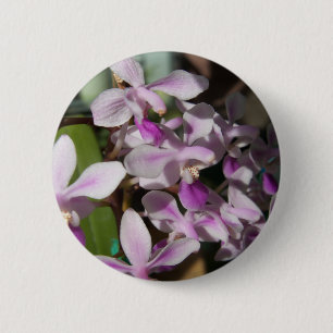 Badge Rond 5 Cm orchidées miniatures