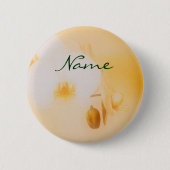 Badge Rond 5 Cm Orchidées - personnalisables (Devant)