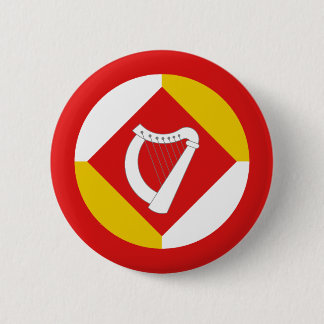 Badge Rond 5 Cm Ordre de la Harpe d'Avacal Bouton