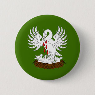 Badge Rond 5 Cm Ordre SCA du Bouton Pélican