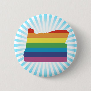 Badge Rond 5 Cm oregon pride.