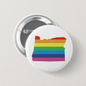 Badge Rond 5 Cm oregon pride. (Devant & derrière)