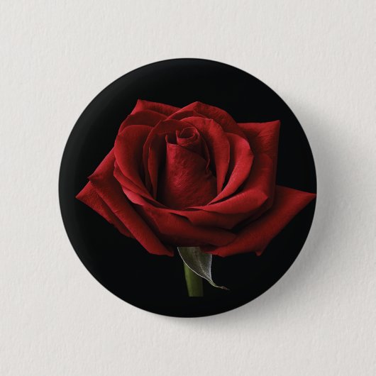 Badge Rond 5 Cm oreiller rouge (Devant)