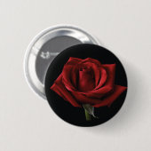 Badge Rond 5 Cm oreiller rouge (Devant & derrière)