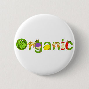 Badge Rond 5 Cm organique