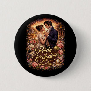 Badge Rond 5 Cm Orgueil et Préjugés
