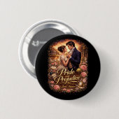 Badge Rond 5 Cm Orgueil et Préjugés (Devant & derrière)