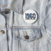 Badge Rond 5 Cm Original 1960 (En situation)