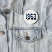 Badge Rond 5 Cm Original 1963 (En situation)