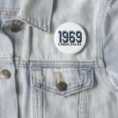 Badge Rond 5 Cm Original 1969 (En situation)