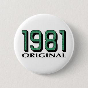 Badge Rond 5 Cm Original 1981