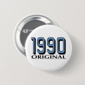Badge Rond 5 Cm Original 1990 (Devant & derrière)
