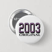 Badge Rond 5 Cm Original 2003 (Devant & derrière)