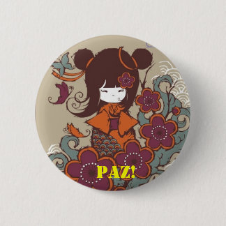Badge Rond 5 Cm ORIGINAL ! PAIX Buttons