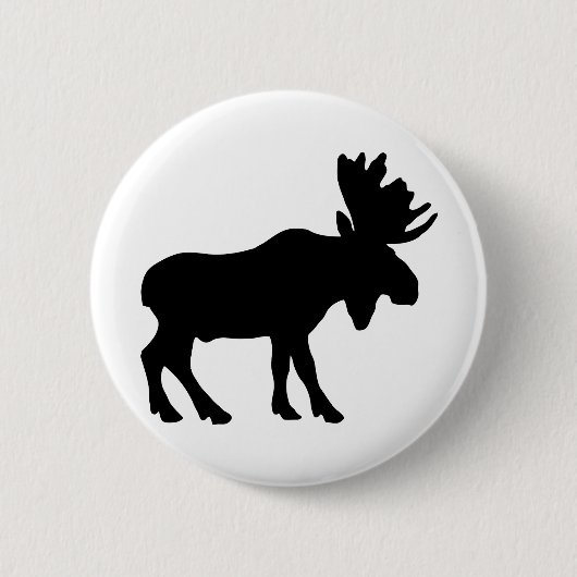 Badge Rond 5 Cm Orignaux (Devant)