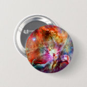 Badge Rond 5 Cm Orion Nebula (Devant & derrière)