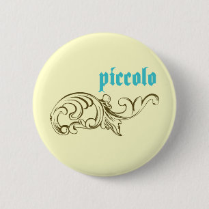 Badge Rond 5 Cm Ornate Piccolo