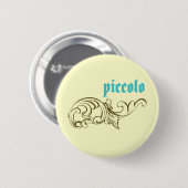 Badge Rond 5 Cm Ornate Piccolo (Devant & derrière)