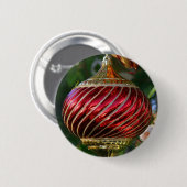 Badge Rond 5 Cm Ornement de Noël (Devant & derrière)