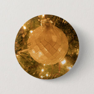 Badge Rond 5 Cm Ornement de Noël