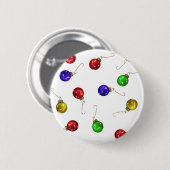 Badge Rond 5 Cm Ornements de balle (Devant & derrière)