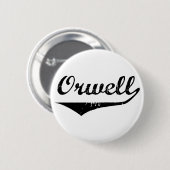 Badge Rond 5 Cm Orwell (Devant & derrière)