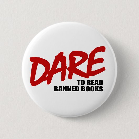 Badge Rond 5 Cm Osez lire des livres interdits (Devant)