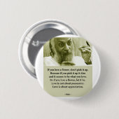 Badge Rond 5 Cm Osho (Devant & derrière)