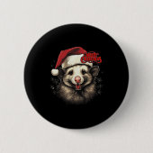 Badge Rond 5 Cm Ossum Ssum Funny Merry Christmas Santa Matching Fa (Devant)