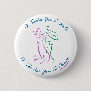 Badge Rond 5 Cm OT vous enseigne à danser