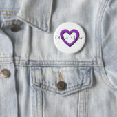 Badge Rond 5 Cm Otalia est bouton d'amour (En situation)