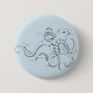 Badge Rond 5 Cm Otterpus