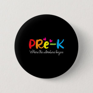 Badge Rond 5 Cm Où commence l'aventure