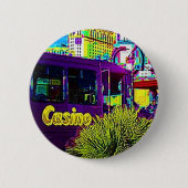 Badge Rond 5 Cm Où les choses Cool rencontrent bouton rond standar (Devant)