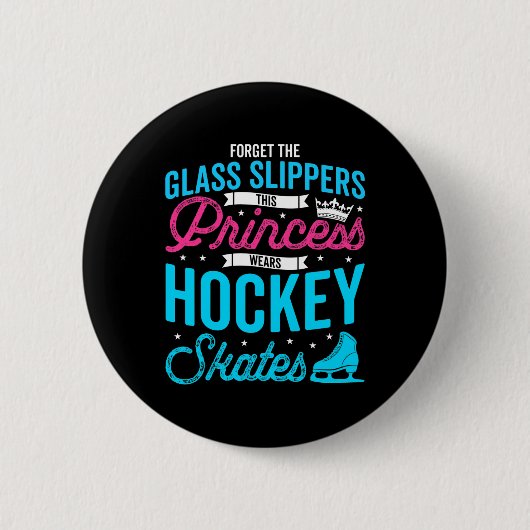 Badge Rond 5 Cm Oubliez Les Chaussures En Verre Cette Princesse Po (Devant)