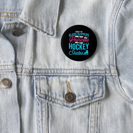 Badge Rond 5 Cm Oubliez Les Chaussures En Verre Cette Princesse Po (En situation)