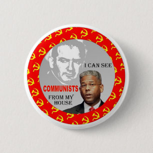 Badge Rond 5 Cm Ouest et Joe McCarthy d'Allen