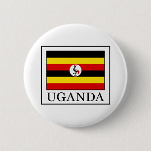 Badge Rond 5 Cm Ouganda
