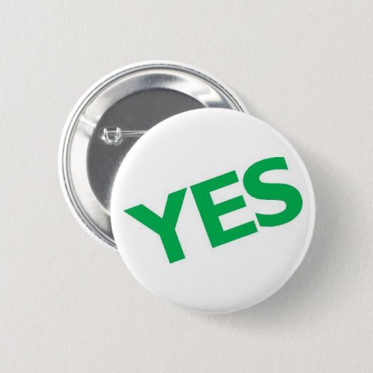 Badge Rond 5 Cm Oui (Devant & derrière)