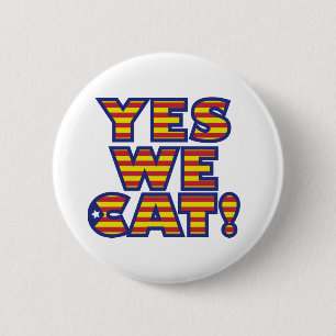 Badge Rond 5 Cm oui--chat