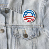 Badge Rond 5 Cm Oui, Encore ! (En situation)