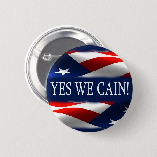 Badge Rond 5 Cm Oui nous Caïn ! (Devant & derrière)