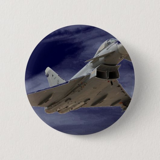 BADGE ROND 5 CM OURAGAN D'EUROFIGHTER (Devant)