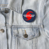 Badge Rond 5 Cm Ouragan Sandy - ce qui un dandy ! (En situation)