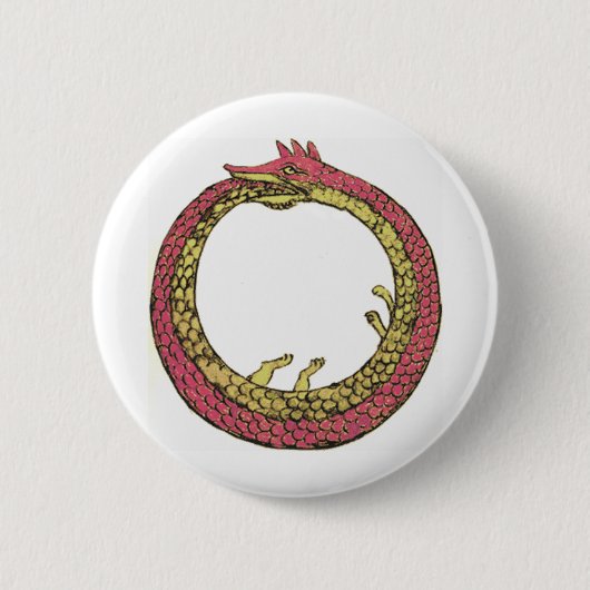 Badge Rond 5 Cm Ouroboros (Devant)