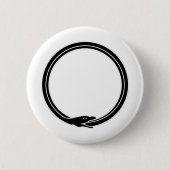 Badge Rond 5 Cm Ouroboros (Devant)