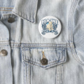 Badge Rond 5 Cm Ours blanc Maine (En situation)