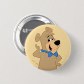 Badge Rond 5 Cm Ours Boo-Boo Précocieux (Devant & derrière)