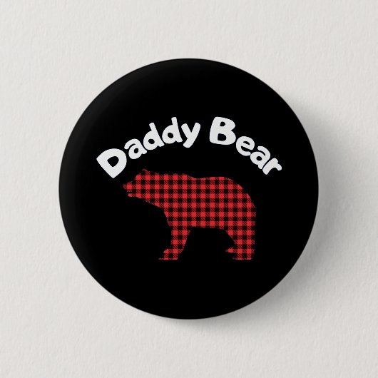 BADGE ROND 5 CM OURS DADDY (Devant)