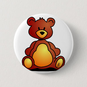 Badge Rond 5 Cm Ours de nounours